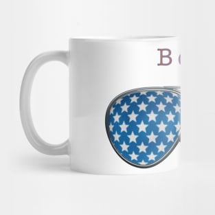 USA GLASSES BOISE CITY Mug